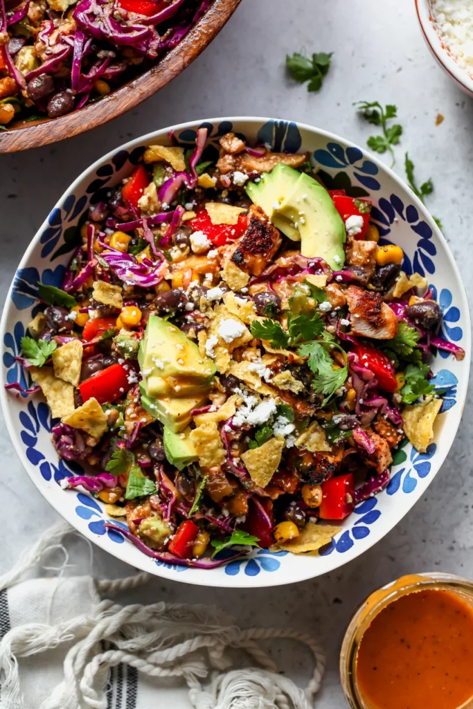 Chipotle Chicken Salad Plates
